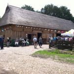 De nieuwe schaapskooi in Orvelte.
