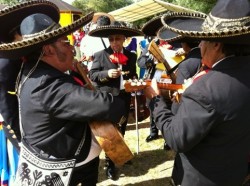 Muzikanten uit Mexico.