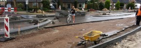 Fietsen in De Groeve is een gevaarlijke bezigheid.