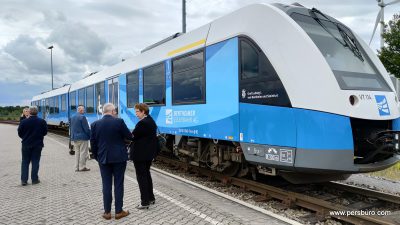 De trein tussen Coevorden en Neuenhaus