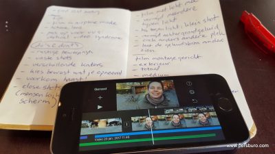 Filmen en monteren met je mobiel is helemaal ‘hot’